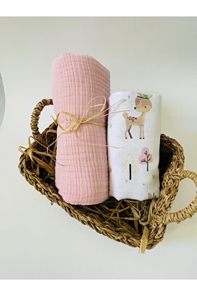 JUNİPERUS 4 Katlı Ve 2 Katlı Çok Amaçlı Müslin Bezi Örtü Battaniye