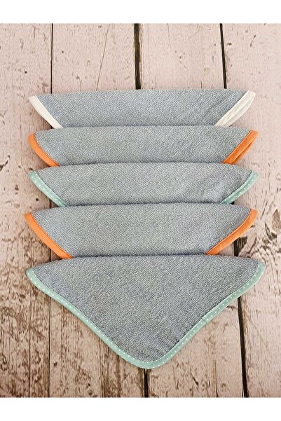 MOTHERCARE 5'li Micro-cotton Bebek Ağız Mendili Önlük Havlu