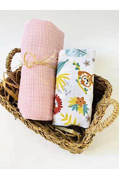 JUNİPERUS 4 Katlı Ve 2 Katlı Çok Amaçlı Müslin Bezi Örtü Battaniye