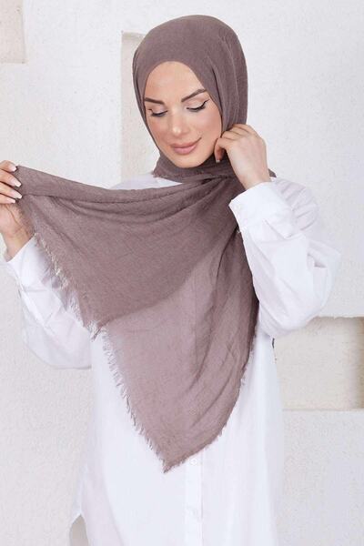Madame Mary Bürümcük Shawl Mink
