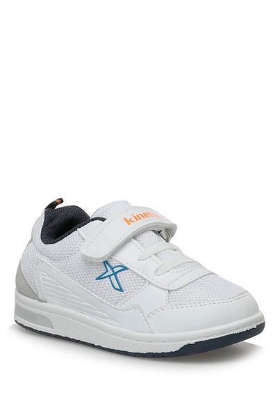 Kinetix A10133223210010 3p Rooper 3fx alb bleumarin albastru neon portocaliu pantofi pentru băieți