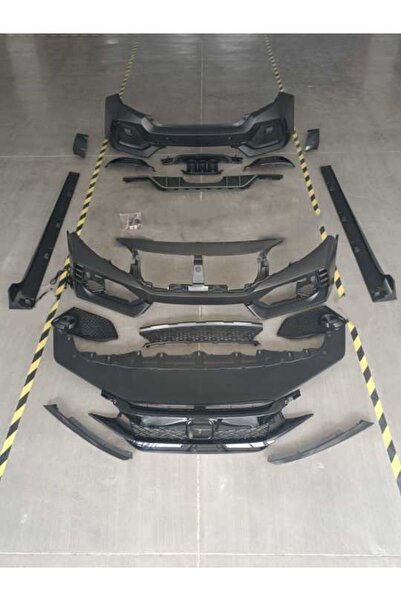 Genel Markalar Honda Civic Fc5 2016-2021 Type R Body Kit (Panjur Dahil Ledsiz...