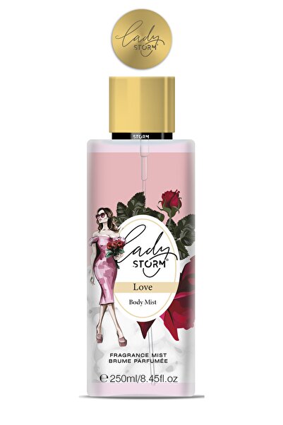 LADY STORM EDP Lady Storm Women Love Vücut Spreyi 250 Ml