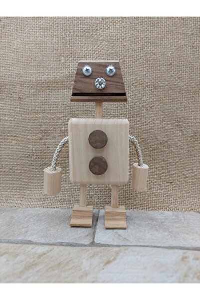 OBİDEV لعبة روبوت خشبية