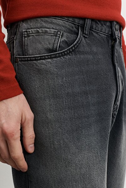 ALTINYILDIZ CLASSICS Ανδρικό γκρι Comfort Fit Relaxed Cut 100% βαμβακερό τζιν τζιν
