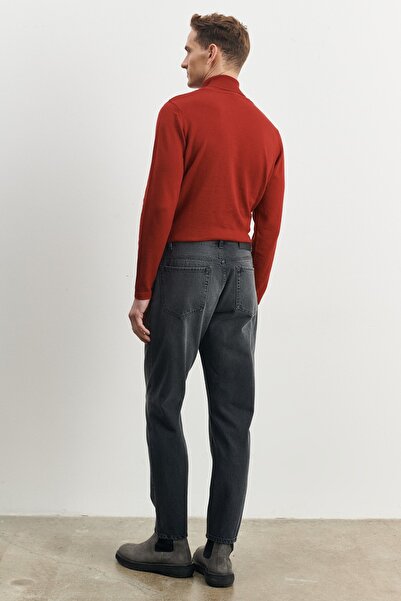 ALTINYILDIZ CLASSICS Ανδρικό γκρι Comfort Fit Relaxed Cut 100% βαμβακερό τζιν τζιν