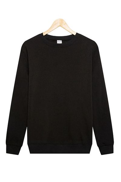 Eagle Μαύρο φούτερ Crew Neck Basic