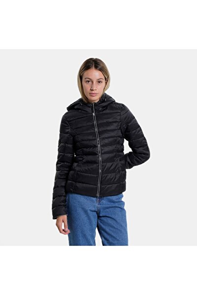 ONLY Desenli Kapüşonlu Puffer Mont 15199408