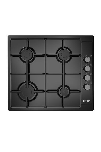 Exep Ekonomik Emaye Siyah 3'lü Ankastre Set ( E5e - Eo330 - Ef200 )