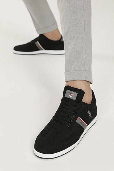 U.S. Polo Assn. Kares 3fx Men's Black Sneakers Black