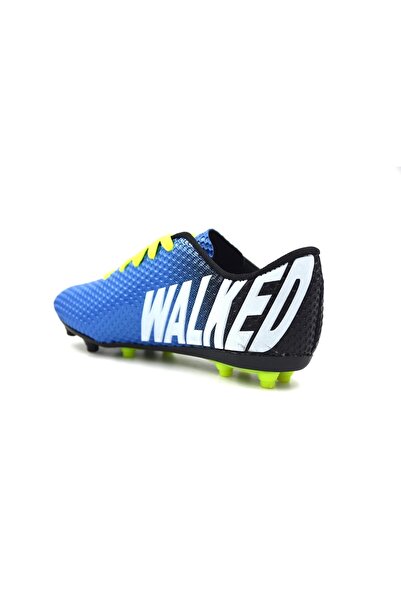 Prego Walked Bağcıklı Erkek (36-40) Krampon Ayakkabı Saks Mavi