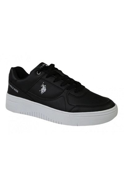 U.S. Polo Assn. Lee 2pr Lace-Up Men's Sports Shoes Black White