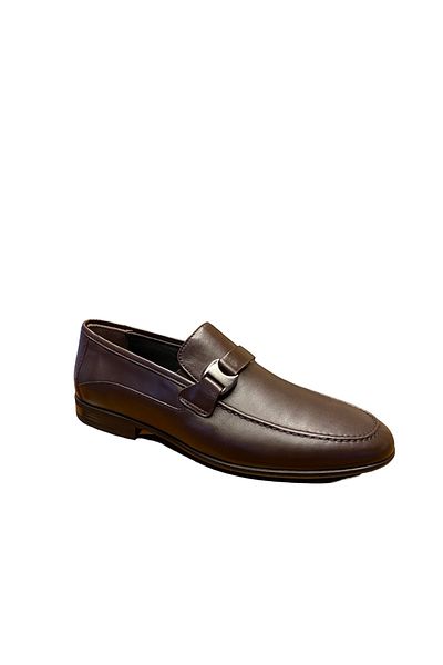 JAMES FRANCO M16727 Genuine Leather Brown Men's Shoes