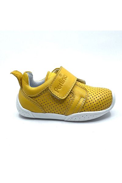 Perlina Leather And Orthopedic Sole First Step Shoes