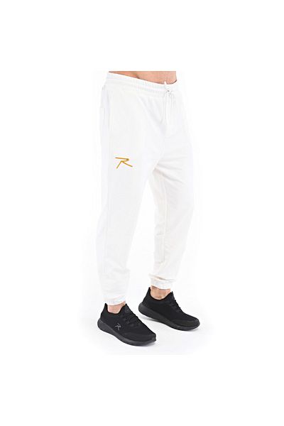 raru Παντελόνι Sweat Ecru Color - Μοντέλο Occupo