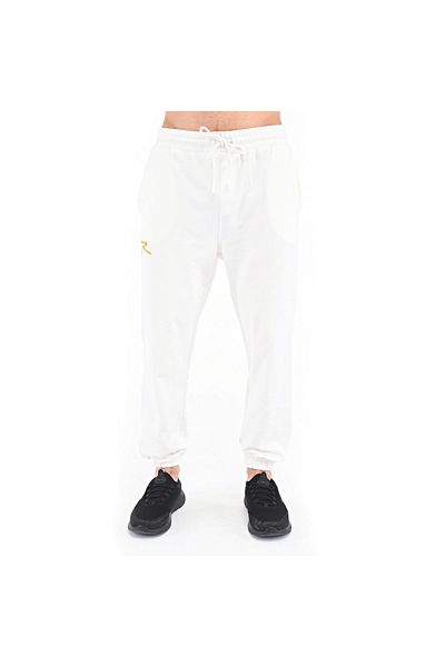 raru Παντελόνι Sweat Ecru Color - Μοντέλο Occupo
