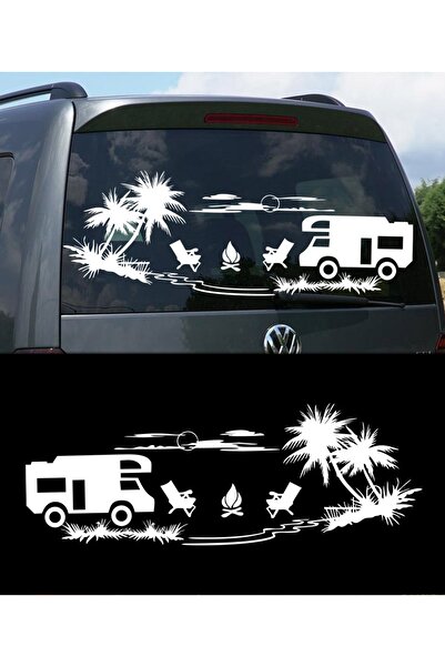 Melek Pazarı ملصق قافلة سحب المناظر الطبيعية لغروب الشمس مقاس 40 × 15 سم