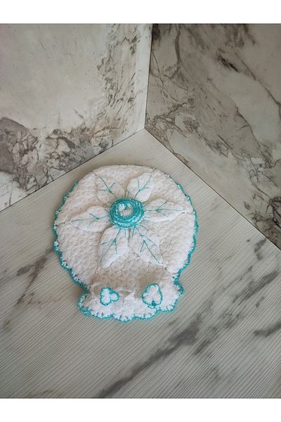 mbmh made by may hand Hand Knitted Bath Washcloth Dowry Washcloth Madebymyhand
