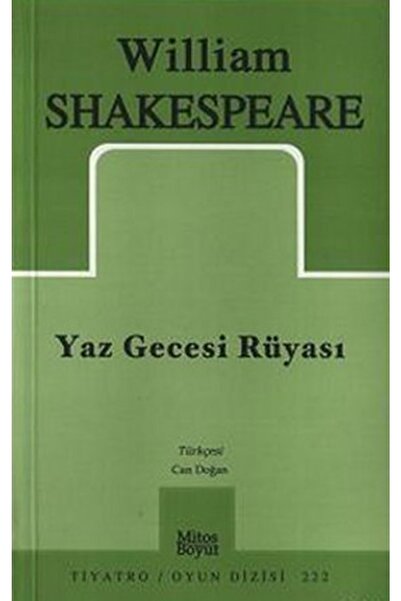 Mitos Boyut Yayınları Yaz Gecesi Rüyası - - William Shakespeare Kitabı