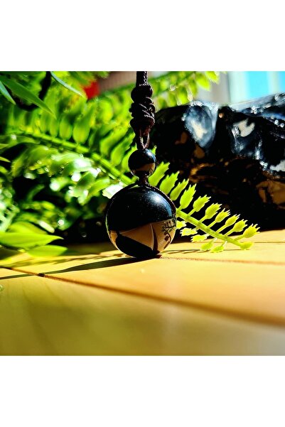 Singincraft Obsidian - Dragon Glass Globe Necklace