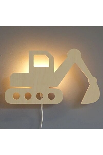 Windly Concept Kepçe Bebek Odası Çocuk Odası Dekoratif Led Aydınlatma 30 Cm