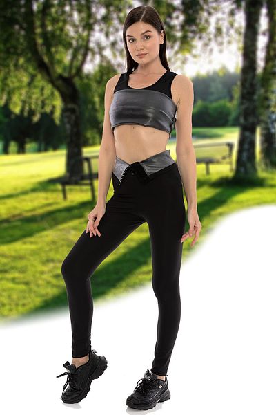 Jenny Daphne Agraph Thermal Sweat κολάν σάουνας 123
