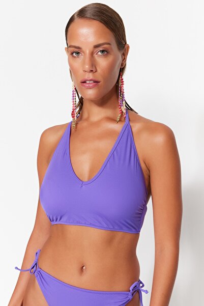 Trendyol Collection Purple Bralette Bikini Top TBESS23BU00305