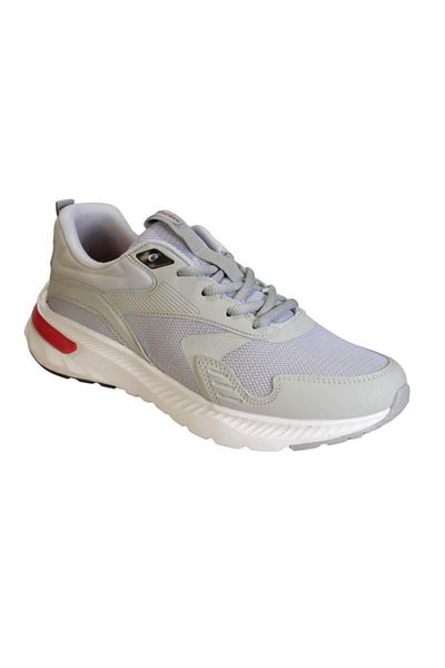 Kinetix Men's Gray Black Mesh Sneaker Sports Walking Shoes