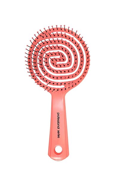 Luna Moda مشط مرن لفتح المشط، فرشاة شعر احترافية ثلاثية الأبعاد