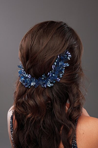 Simay Aksesuar Gelin Saç Aksesuarı,gelin Tacı,kına Nişan Düğün Tacı,incili Ge...