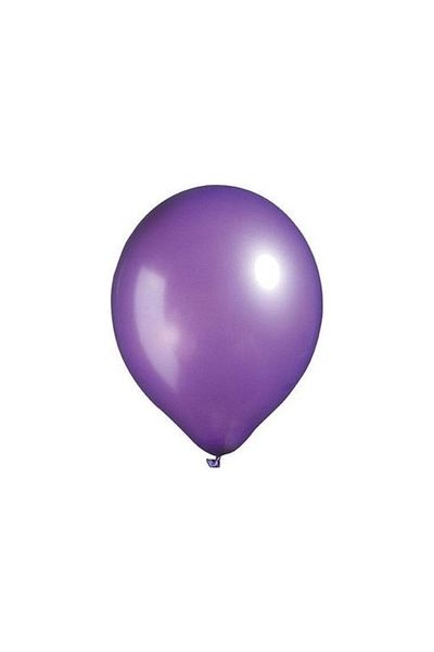 BalonEvi Tmt8716 Metallic Violet Balloon 12 Inch 12 Pieces -balonevi