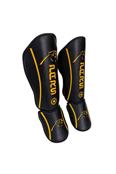 Pars Guard Kick Boks Ve Muay Thai Ayak Kaval Koruyucu Sarı-siyah Prs-25190