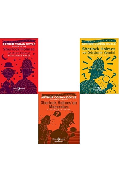 TÜRKİYE İŞ BANKASI KÜLTÜR YAYINLARI Sherlock Holmes'un Maceraları - Çocuklar ...