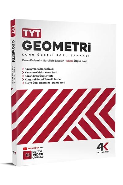 4k Yayınları 4k Tyt Geometrı Kosb