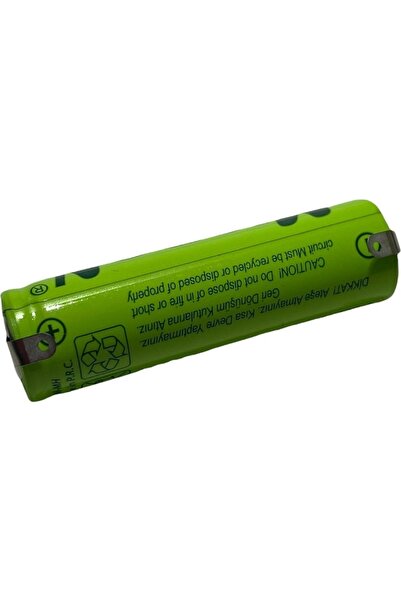 Micron 1.2 V Tıraş Makinesi Pili (bataryası) 1800 Mah Aa Kalem Pilden, Puntalı