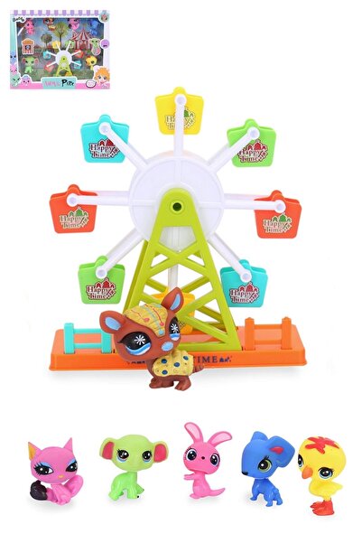 Mashotrend Minişler Dönme Dolap Oyun Parkı Seti - Minişler Figür Seti - Miniş...