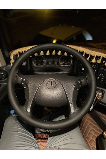 imza direksiyon kılıfı Mercedes Axor 1840 Direksiyon Kılıfı (siyah Deri Siyah...