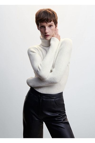 MANGO Woman High-Top Sweater