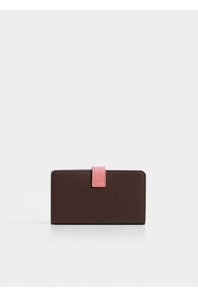 MANGO Woman Clamshell Wallet