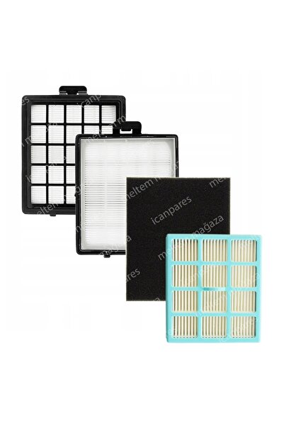 Parmis Set de întreținere pentru filtru Hepa pentru aspirator Philips compatibil FC 8140 Easy Life