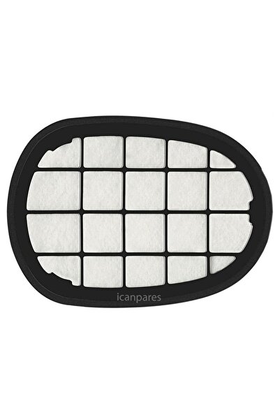 Parmis Philips Compatible Xc 7043 Vacuum Cleaner Bowl Filter Black