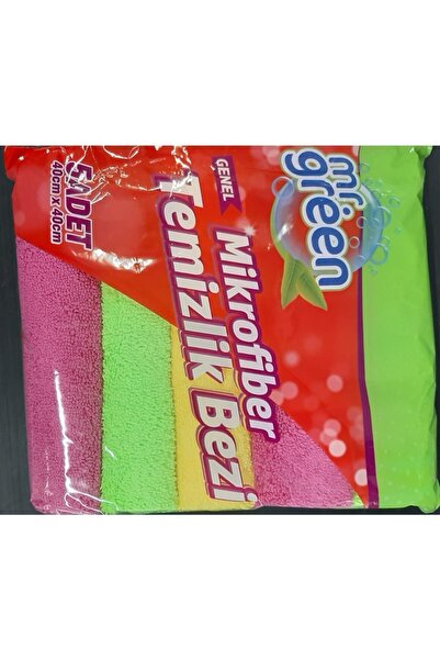 Mr Green Mikrofiber Temizlik Bezi 5 Li