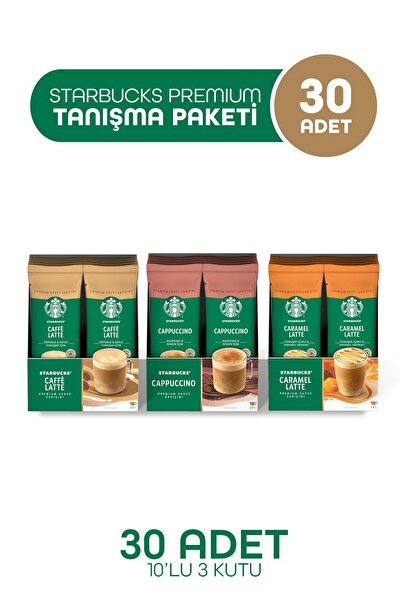 Starbucks Premium Kahve Karışımı Tanışma Paketi 30 Adet