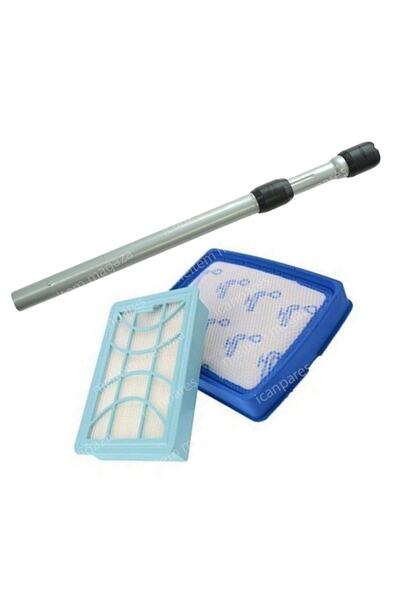 Parmis Burete pentru țevi și filtru Hepa compatibil Philips FC 9745 Powerpro ...