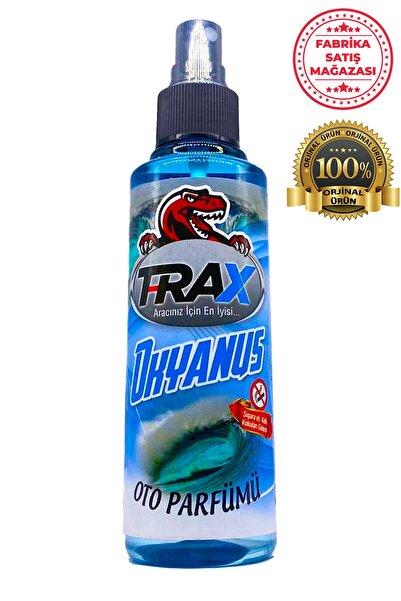 ARACINIZ İÇİN EN İYİSİ T-RAX Okyanus Kokulu Ferah Oto Ev Oda Sprey Parfüm 170 ml