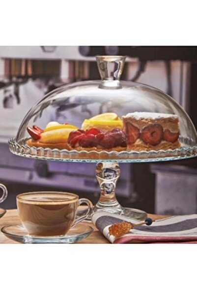 Paşabahçe Ayaklı Kek Fanusu