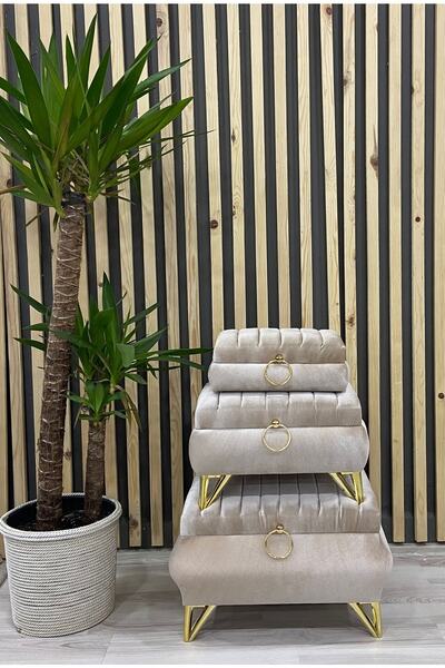 Duru Çeyiz Sandıkları Çinar Çeyiz Paket 3 Lü