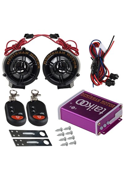 OEM Motosiklet Mp3 Çalar 12v Fm Radyo+alarm+bluetooth+sd Card