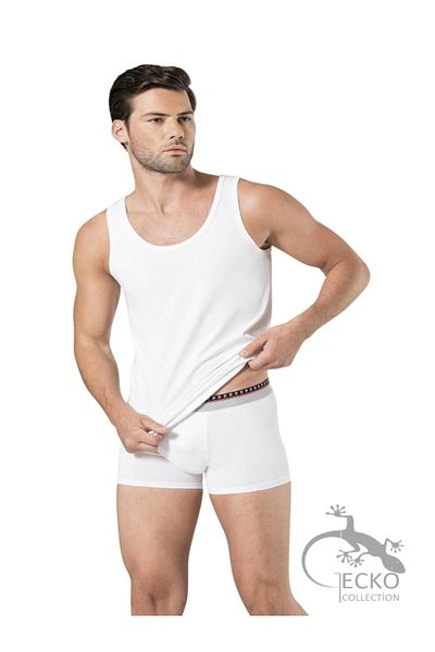 GECKO COLLECTION Surfing Men's Single Jersey Tank Top 100% Cotton