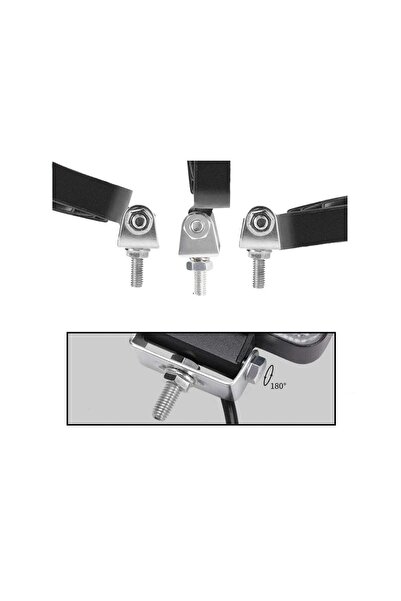 İTH Traktör Tepe Lambası Çalışma Lambası 16 Ledli 4 Adet